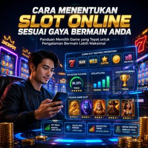 Cara Menentukan Slot Online Sesuai Gaya Bermain Anda